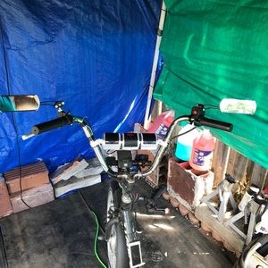 Home made electrical bicycle trike